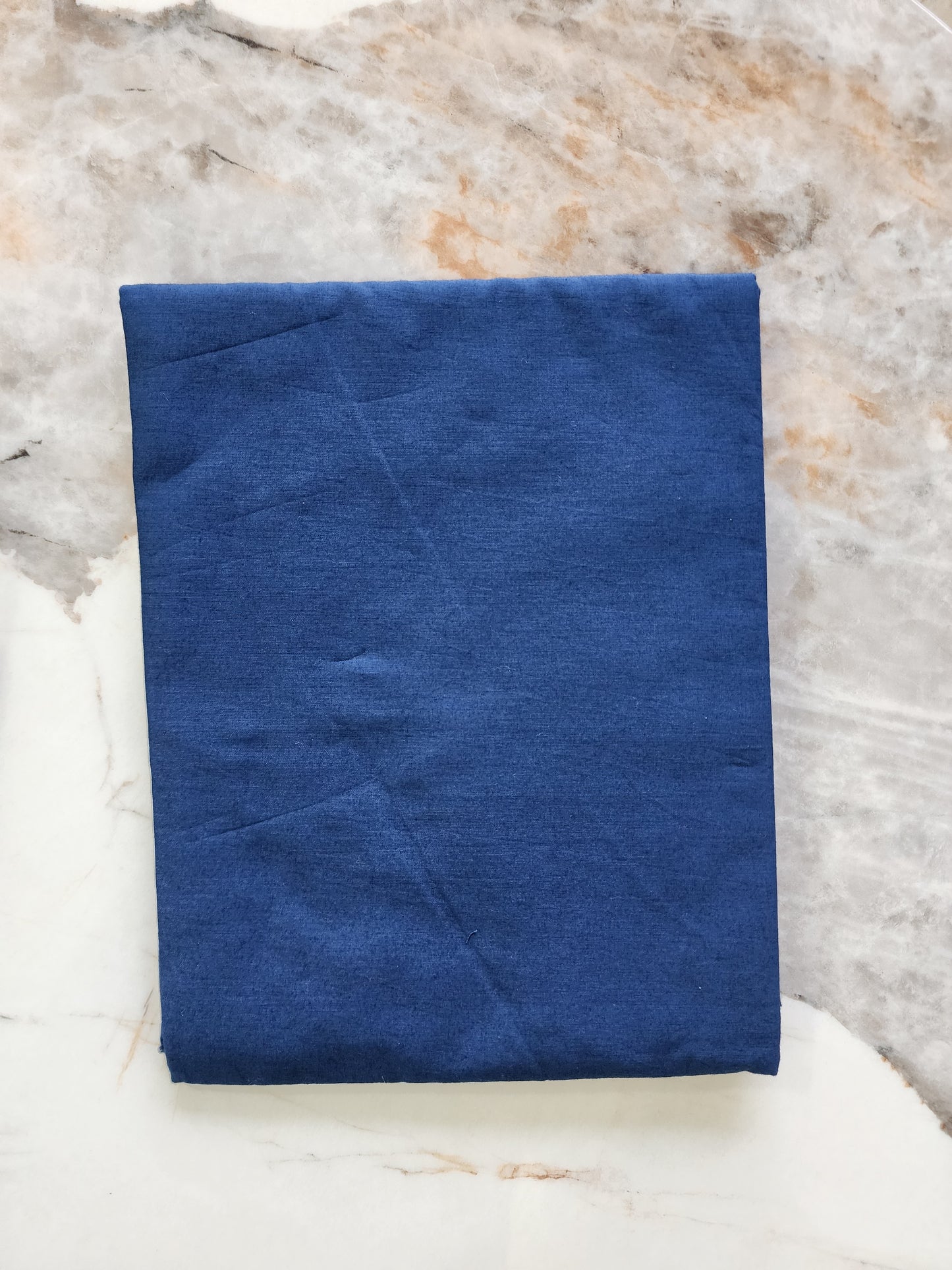 Cotton Kalamkari Kurta Set With Kota Dupatta in Blue