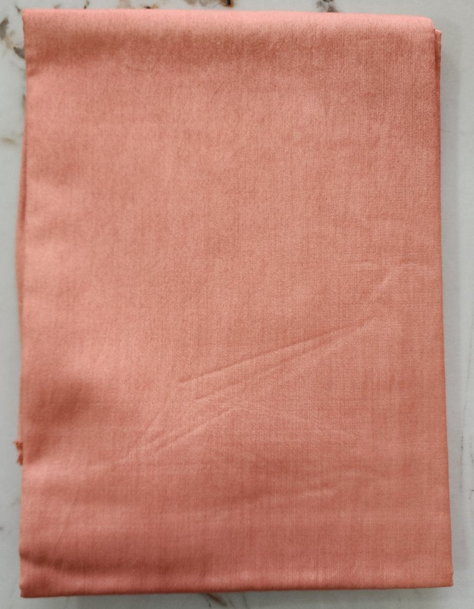 Peach Banarasi Silk Zari Kurta Set with Dupatta