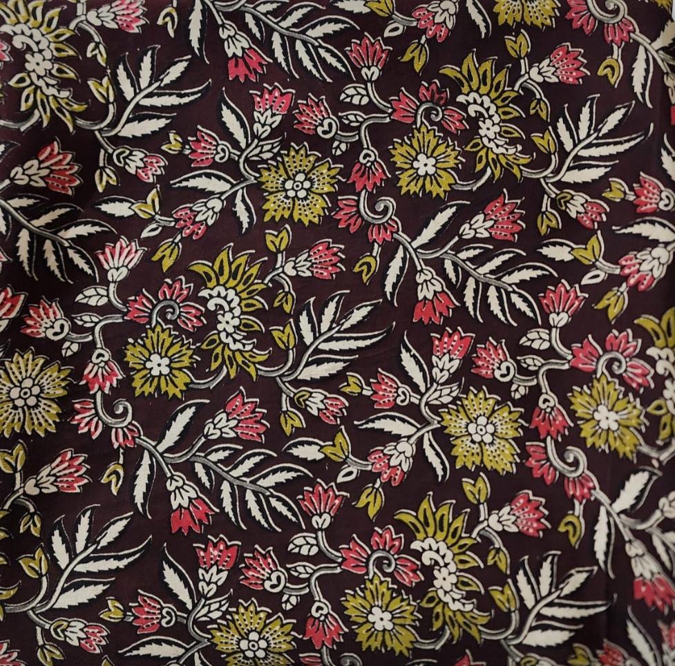 Pink & Multicolor Ajrak Bandhani Kurta Set in Modal Silk