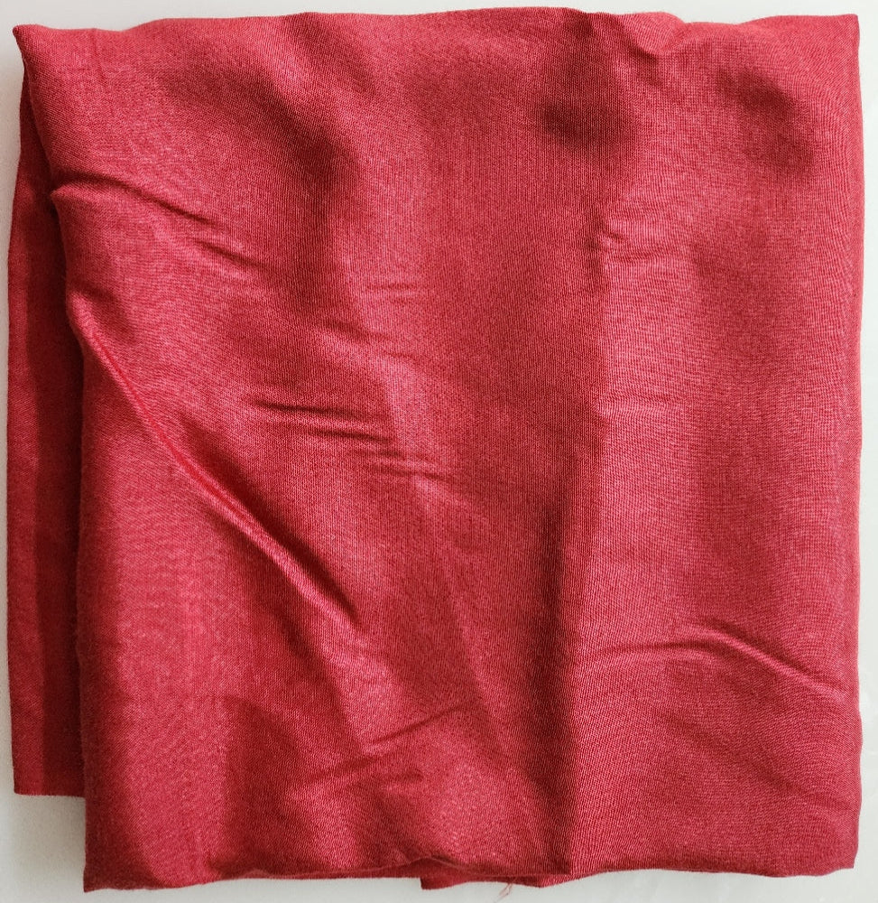 Maroon Red Munga Silk Kurta Set With Zari Buta