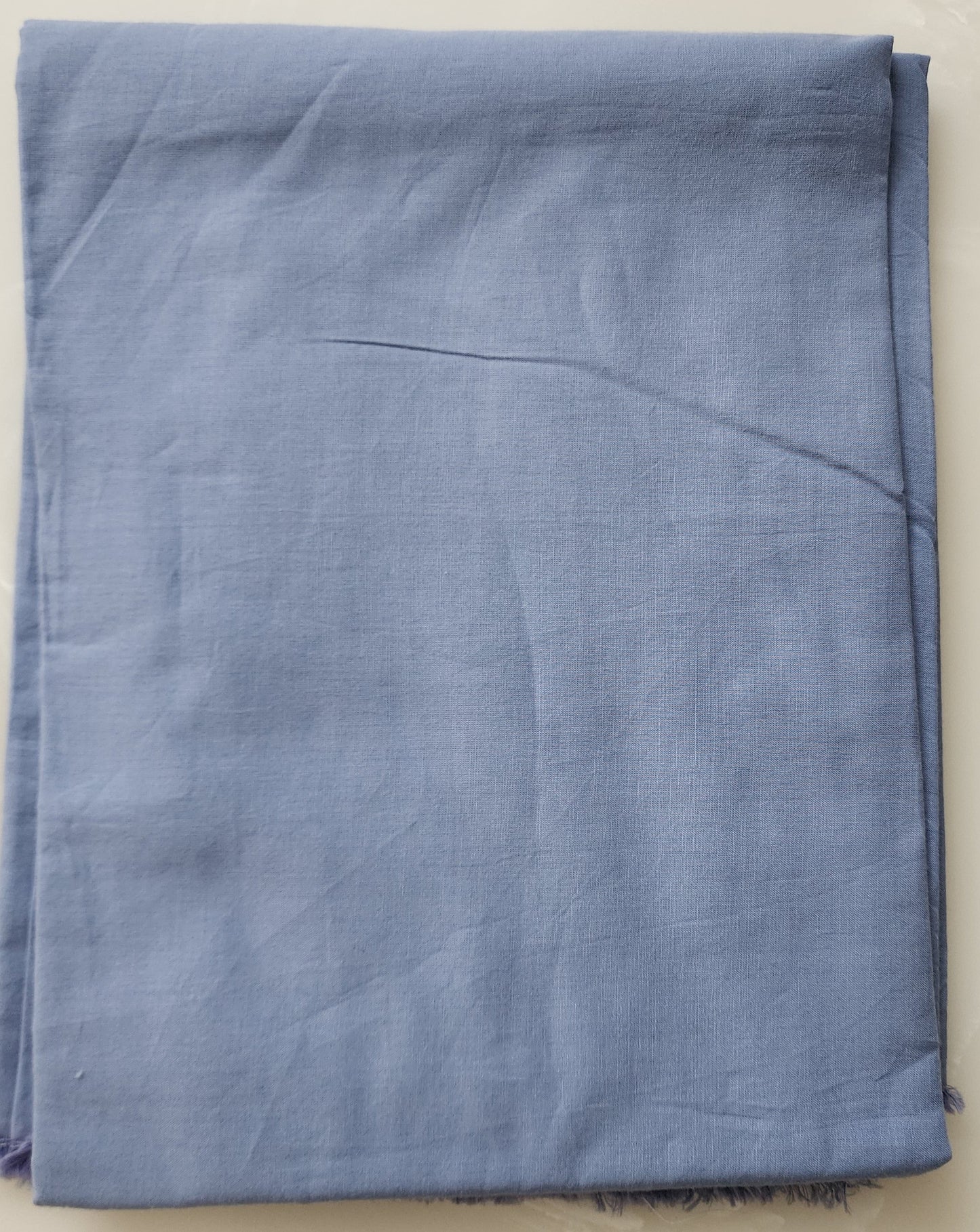Offwhite & Blue Striped Cotton Kurta Set With Embroidery & Handblocked Dupatta